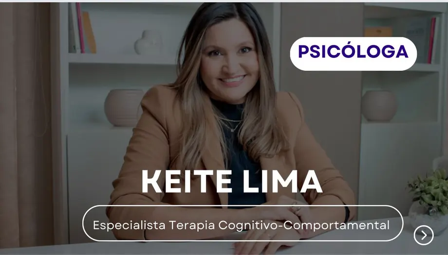Ambiente de atendimento psicológico com Keite Lima